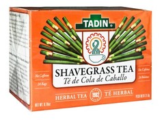 Tadin Shave Grass Herbal Tea, (Cola de Caballo), 24 bags (3 BOXES) 11/2025