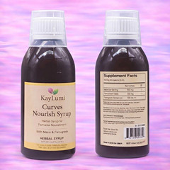 KayLumi Curves Nourish Herbal Syrup w/ Maca & Fenugreek, 5 ml Oral Women
