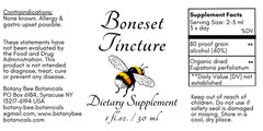 Boneset Tincture, Wild Organic Eupatorium Perfoliatum Herbal Extract