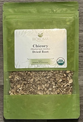 Organic CHICORY Root, Dried/Raw | Biokama | Cichorium intybus | 100g/3.55oz