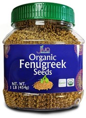 Organic Fenugreek Seeds 1 Pound – Methi for Cooking, Sprouting & Beauty Care