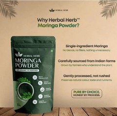 Moringa Oleifera Leaf Powder | Premium Quality | 500g | Natural