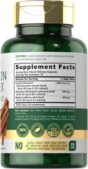 Ceylon Cinnamon Complex with Gymnema and Mulberry | 150 Capsules | by Carlyle