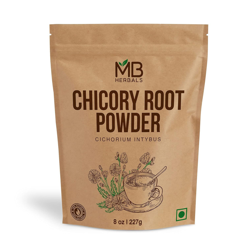 Instant Chicory Root Powder 227 Gram (0.5 Lb / 8 Oz) | Roasted & Granulated | Gl