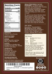 Peruvian Organic Cacao Powder – Rich Chocolate Flavor