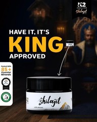 Pure Himalayan k2 healing Shilajit Resin 30g 2 with 1 (30g resin) free