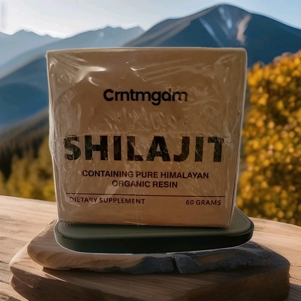 Shilajit Resin, Pure Himalayan Organic Health Supplement 60 grams EXP 12/26 NEW