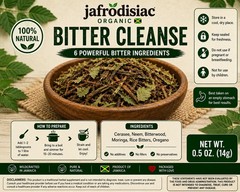 Jafrodisiac Original Jamaican Bitters Cleanse Combo – Herbal Detox Blend 2.4 oz