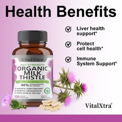 Immune System Health Supplements Liver Detox Antioxidant Support 30-120 Capsules
