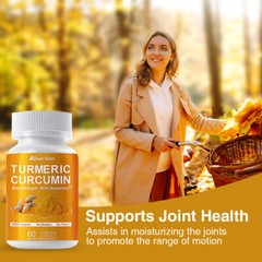 Turmeric Curcumin High Potency 95% 10000mg with Piperine Black Pepper Extract