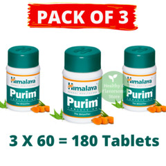Himalaya Purim 180 Tablets | Skin Health Support | Exp 05/2027 | Free Ship