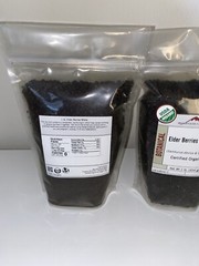Mountain Rose Herbs ELDER BERRIES WHOLE Elderberries Dried Elderberry NEW 2 Bags