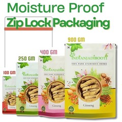 IndianJadiBooti Premium Ginseng Root Whole|Supports Natural Energy,Vitality,20G