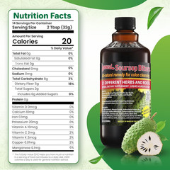 Organic Soursop Bitters, 16 Fl Oz