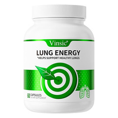 Vinsic Lung Energy 60Ct – US Made with Quercetin & Perilla Extract*