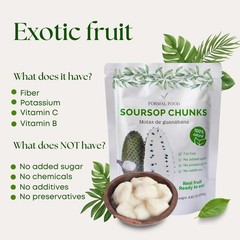 Fresh Soursop Fruit (Graviola-Guanabana) – 100% Natural, No Sugar, No Preservati
