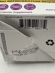 Vital Planet Flora Women 55+ Daily Shelf Stable 60 Caps Pro/prebiotics Exp 2/27
