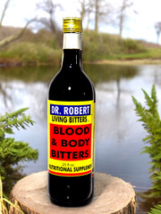 Dr. Robert Living Bitters. Blood & Body bitters. 25fl oz