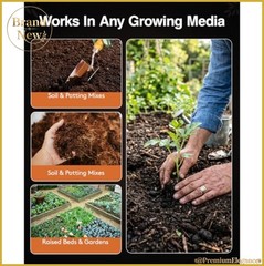 Mycorrhizal Granules 1lb Mycorrhizae Inoculant Organic Root Enhancer for Plants