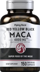 Maca Root Capsules 150 Count | Non-GMO, Gluten Free | Energy & Hormone Support
