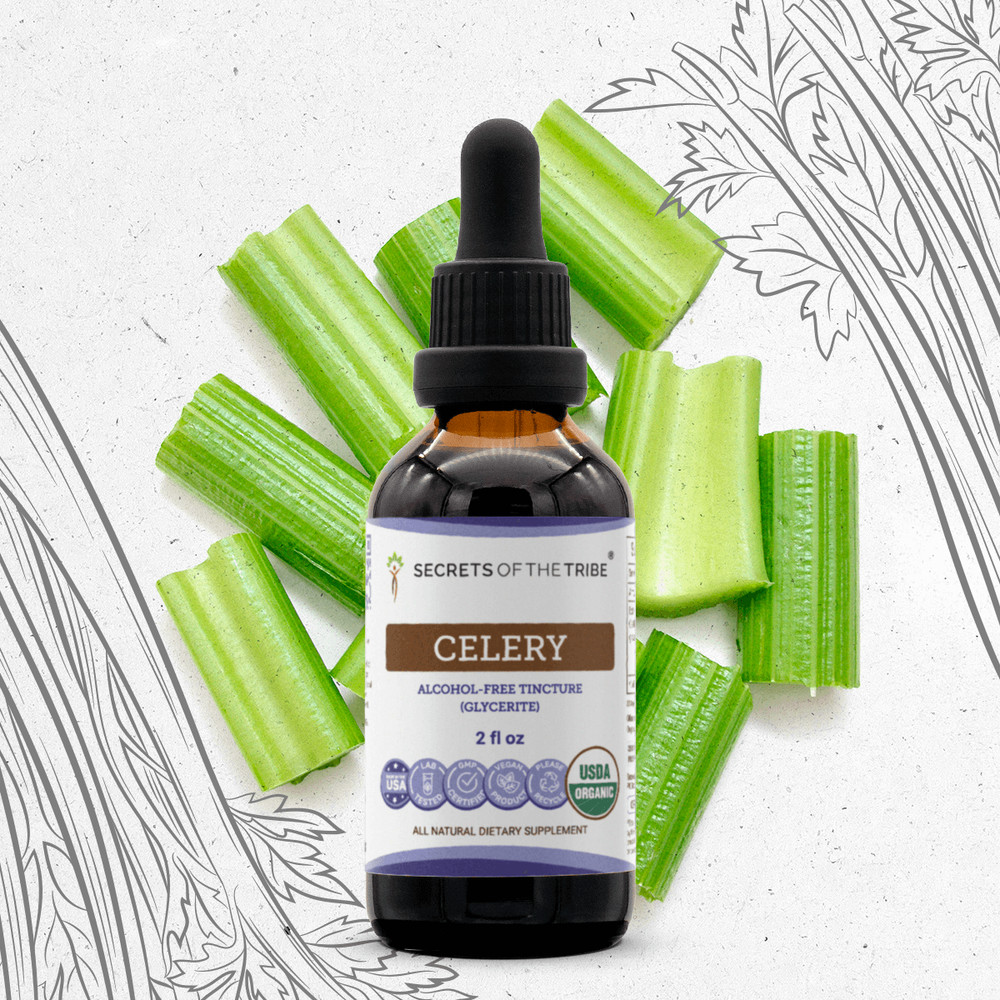 Secrets Of The Tribe Celery Tincture Alcohol-FREE