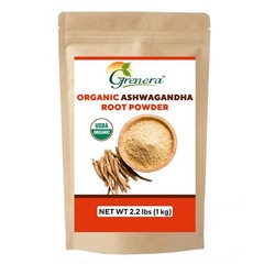 Organic Ashwagandha Root Powder 2.2 lbs | Vegan, Non-GMO, Gluten-Free | Smoothie