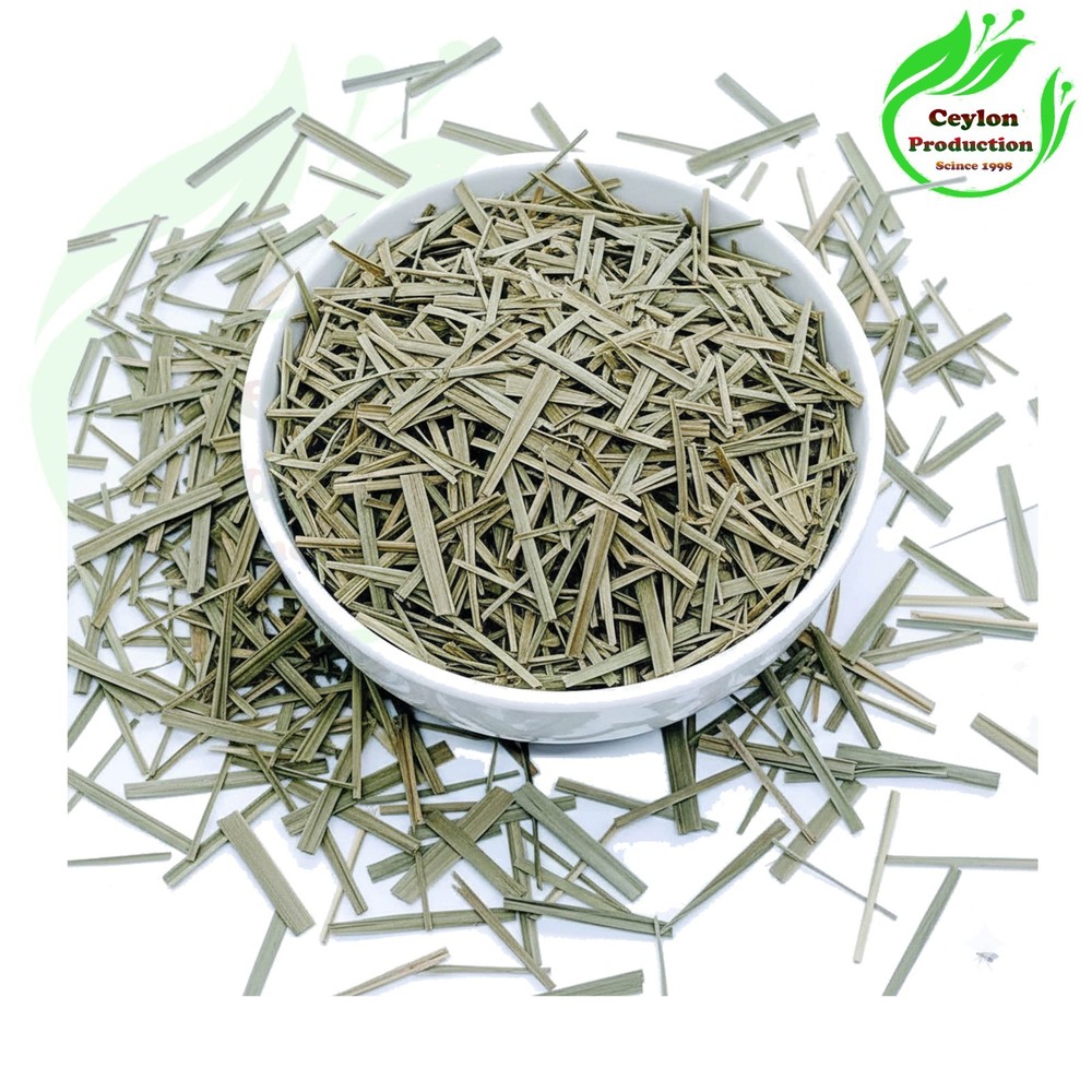 Organic Lemongrass Leaves Cut 2-4cm Dried Cymbopogon Citratus Herbal Tea