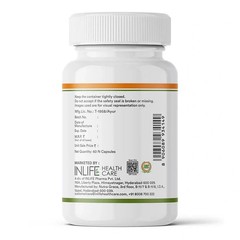 INLIFE Natural Frankincense Oil For Joints & Respiratory Wellness, 60 Veg Caps