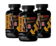 bodybuilding gainer – NITRIC OXIDE 3600mg – l-arginine nitric oxide – 3 Bottles