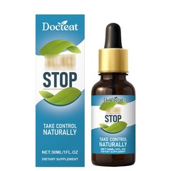 Stop Herbal Balance Drops, Natural Plant-Based Essence for Calm Focus & Clarity