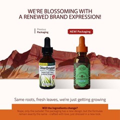 Herbs Etc. ChlorOxygen Chlorophyll Concentrate Liquid, 1 fl oz, 2 Pack