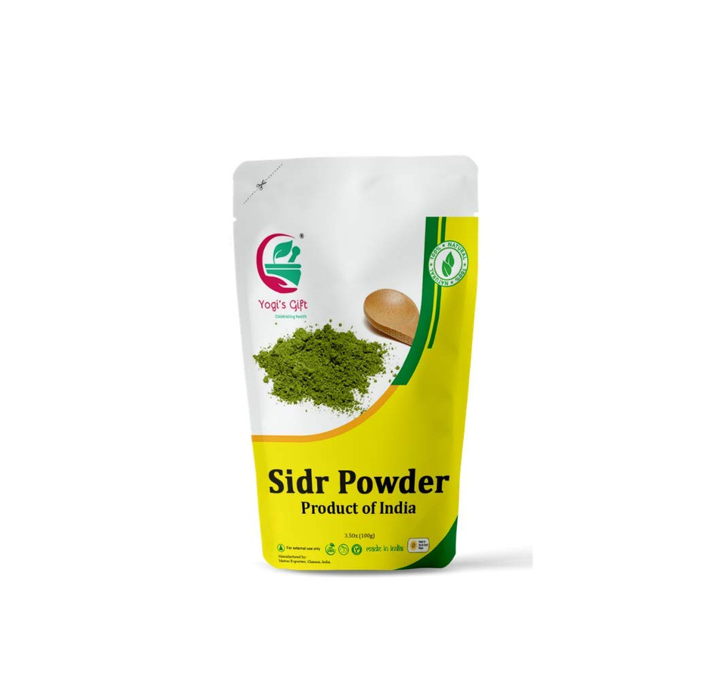 Yogi’S Gift | Sidr Powder Trial Pack 100 Grams | Natural Herbal Hair Cleanser &
