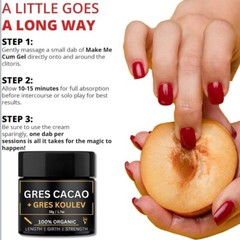 Haitian Gres Cacao Longer & Thicker growth ointment formulated to give fast resu