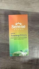 Exotic Soursop Bitters – 100% Natural Organic Herbal Blend – 16 fl oz EXP 5-4-29