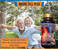 Herbal Dietary Supplement Celulas Madres Plus | 2 Bottles / 120 Capsules