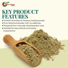 NY Herb Shop Feverfew Herb Powder | Bulk Wholesale Herbal Tea Powder
