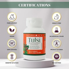 Nature Code Tulsi Capsules, 60 Capsules c493