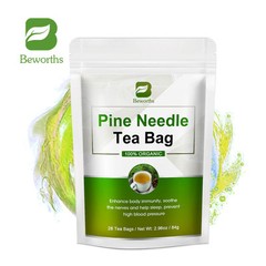 Organic Eastern White Pine Needle Tea Bags Fresh Bag Improve Sleeping