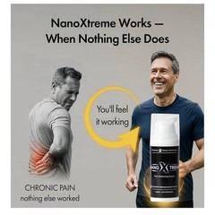 NANOXTREME Pain Relief Cream Fast-Acting Topical Muscle Joint Nerve 1oz