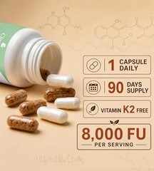 Nattokinase Supplement | Nattokinase 8000 FU and CoQ10 180 Count (Pack of 1)
