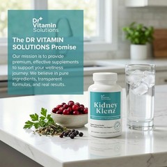 Kidney Cleanse Supplement Cranberry 60 Capsules Urinary Tract Support