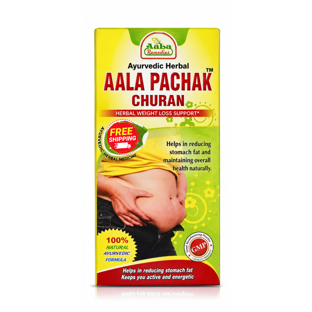 Aala Pachak Churan Ayurvedic Herbal Formula Digestion Weight Management Aid 80g