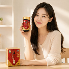 Korean 6 Years Root Red Ginseng Gold Concentrate, 240g, Natural Ingredients