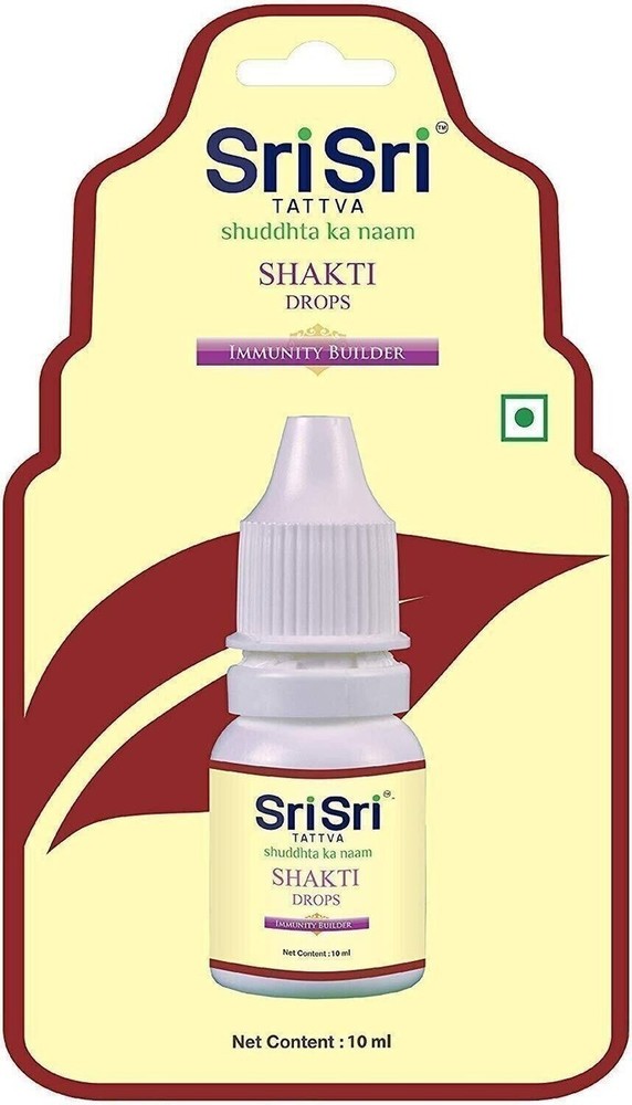 Sri Sri Tattva Shakti Drops 10ml – free delivery 5-7 days