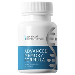 Advanced Bionutritionals Advanced Memory 60 Count (Pack of 1), Red