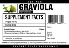 Graviola Extract Powder 5000 mg Equivalent Soursop Antioxidant Immune Support