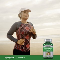 Triphala Capsules | 1500mg | 120 Count | Non-GMO | by Piping Rock