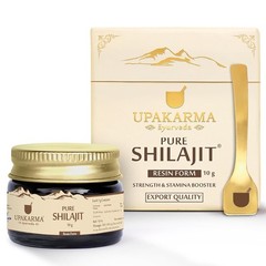 Upakarma Pure Shilajit Resin 10g Ayurvedic Energy Stamina Support Lab Tested