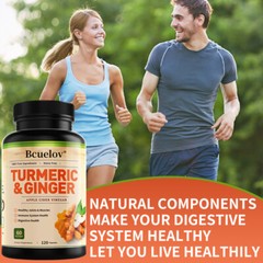 Turmeric Curcumin with Ginger & Apple Cider Vinegar, Joint & Muscle Support