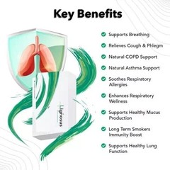 Lignosus: The Best Natural Lung Supplement 30 Sachet Box(Free same day shipping)